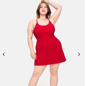 Outdoor Voices Exercise Dress Scarlet Medium